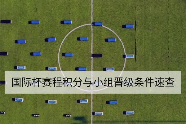国际杯赛程积分与小组晋级条件速查